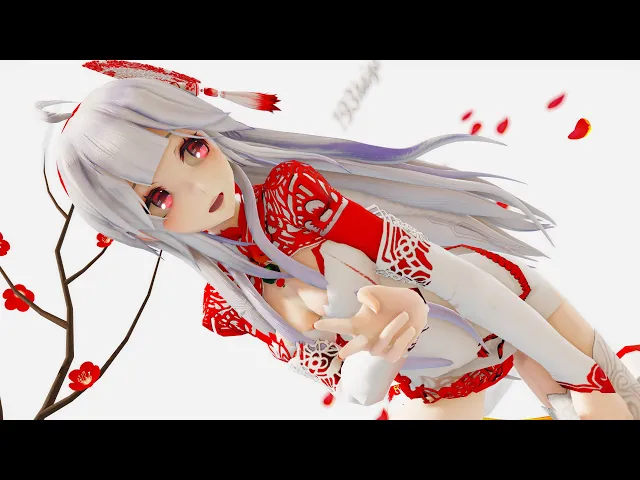 【mmd】number 9-haku【4kuhd】【model dl】